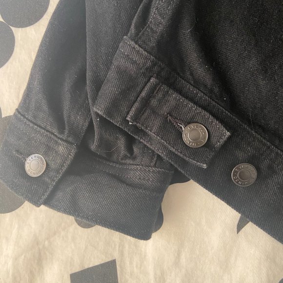 Everlane The Denim Jacket in Black Size XL - Picture 7 of 7